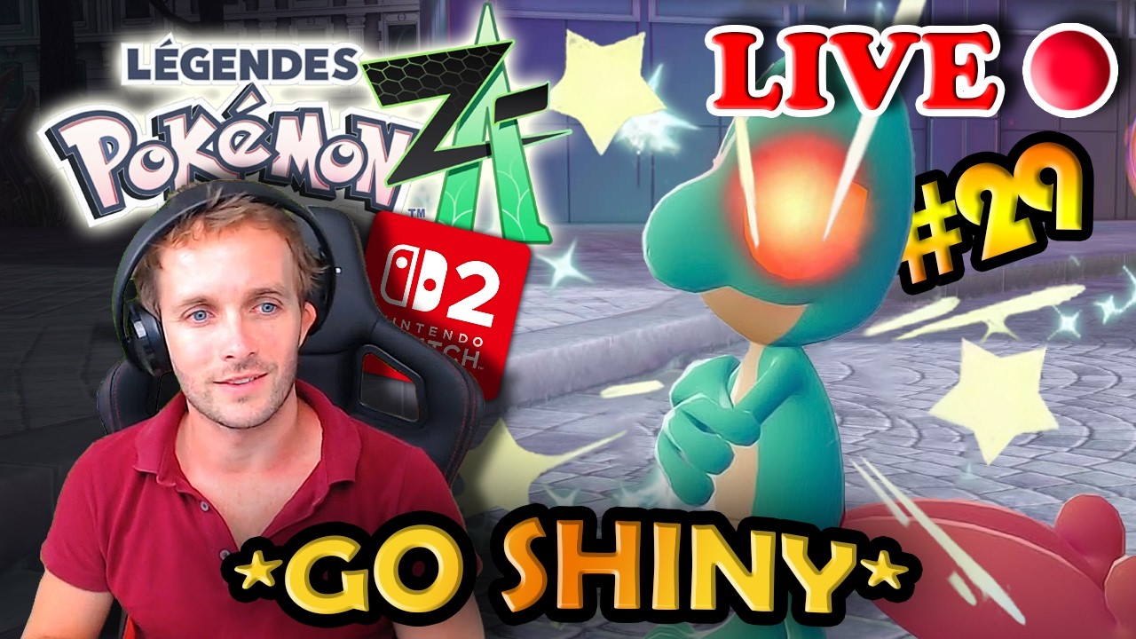 🔴 GO SHINYDEX #2 !! - TOUS LES BARON SHINY en LIVE !! (Légendes Pokémon ZA #29) ✨🔥