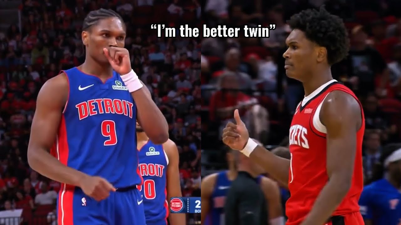 Amen Thompson vs. Ausar Thompson Turned Into A HEATED Battle…