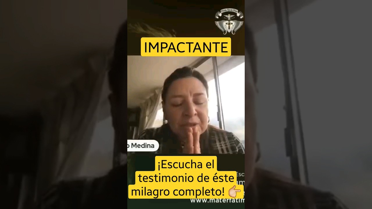 IMPACTANTE TESTIMONIO 🤯 EL PODER DE LA ORACI&Oacute;N #Rosario #VirgenMaria #catolicos #religion #fe