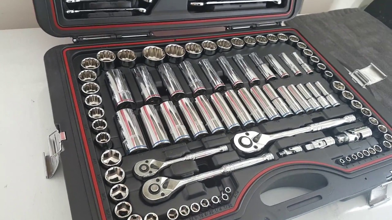 Toolpro 138 piece automotive tool kit