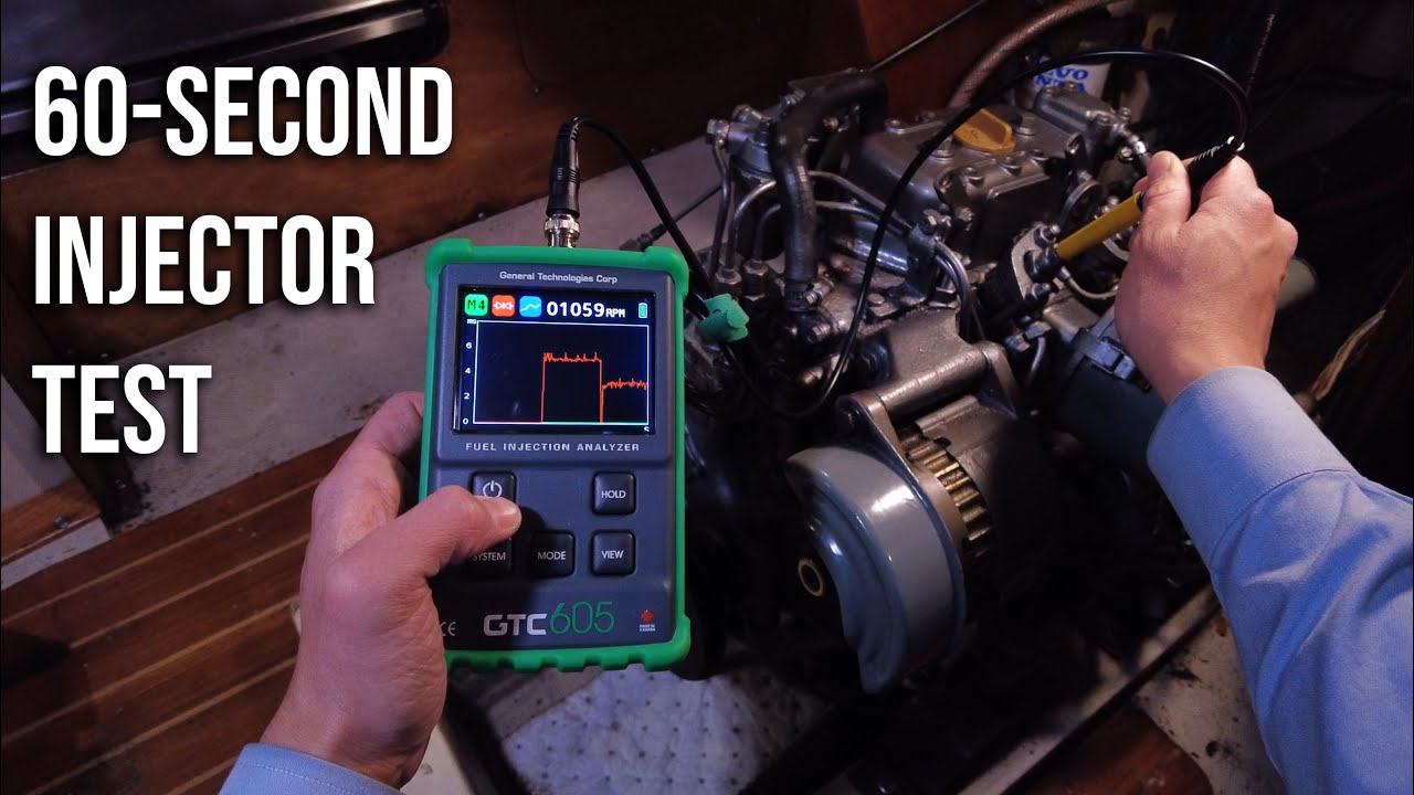How to Quickly Check Mechanical Diesel Fuel Injectors with the GTC605