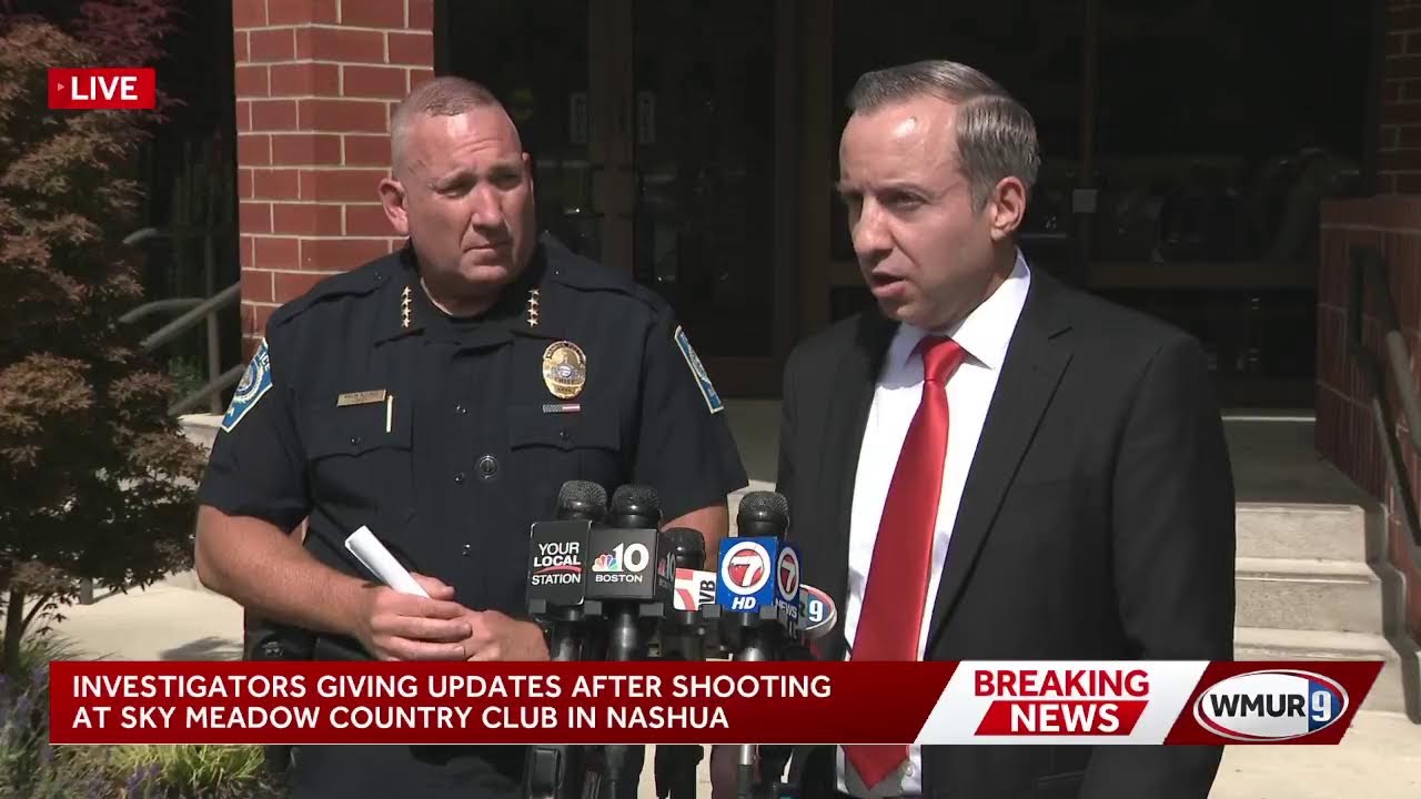 LIVE: Investigators provide update on deadly New Hampshire country club shooting