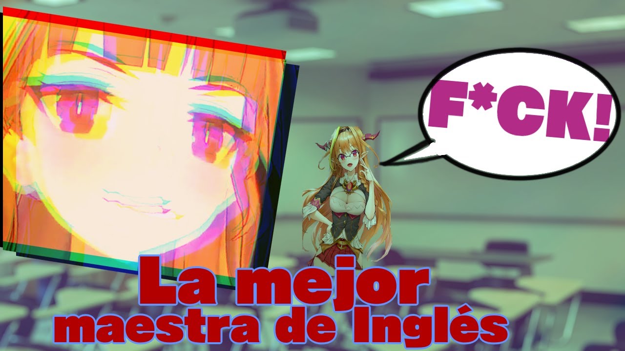 Kiryu Coco enseñando inglés 
