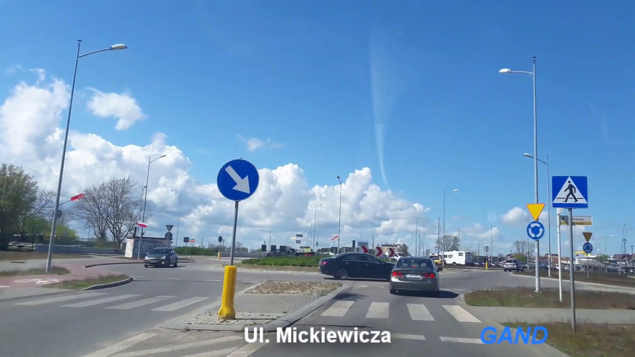 Jastarnia - Przejazd ulicami Jastarni - cz. 1.