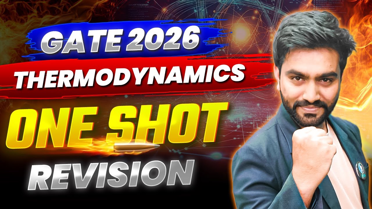 Thermodynamics | One Shot Revision |  Gate Chemistry 2026 | IFAS