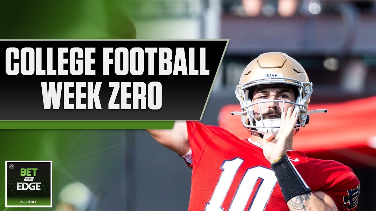 College Football Week Zero Matchups + College Football Futures | Bet the Edge (8/24/23) | NBC Sports