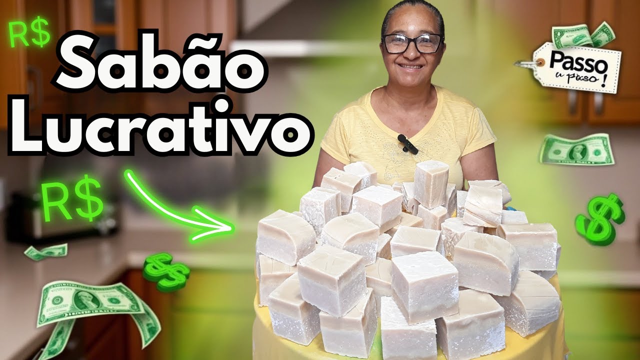Sabão em Barra Caseiro: Receita Simples Para Ganhar Dinheiro!