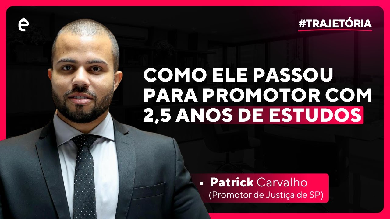 Promotor de Justiça com menos de 3 Anos de Estudo - JM Entrevista Patrick Carvalho