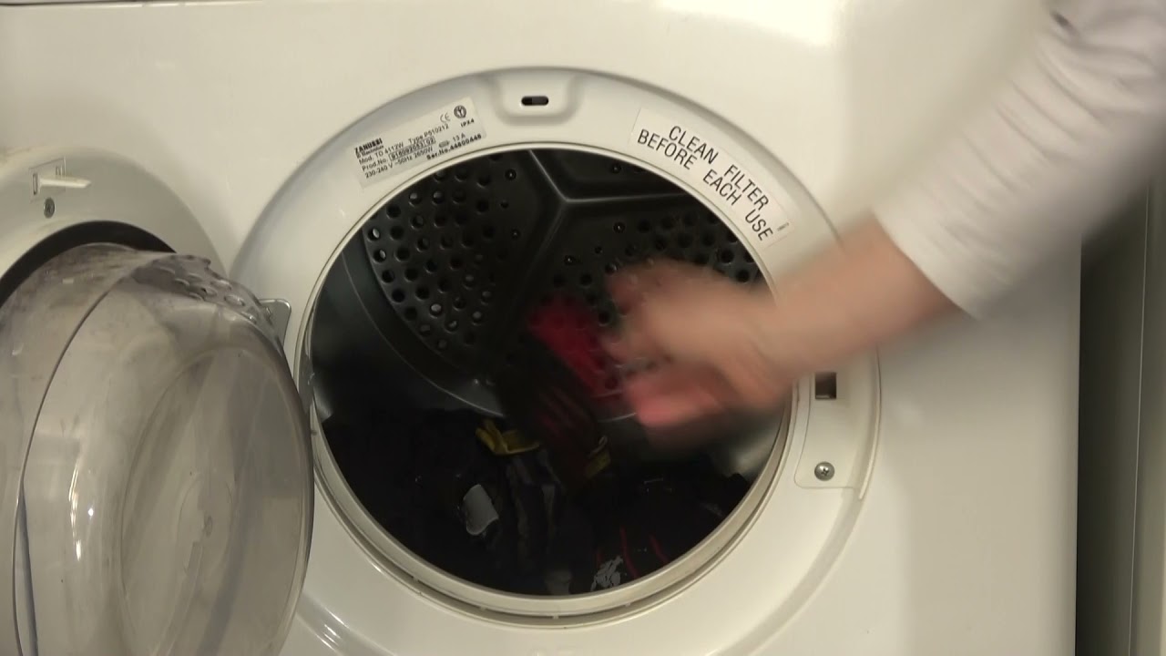 Обзор сушильной машины Zanussi ZQ TD4112W с вентиляцией