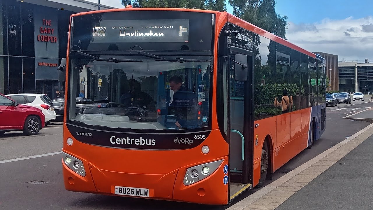Centrebus South (Luton) Volvo B8RLE MCV Evora 6505, BU26 WLW - E to Harlington