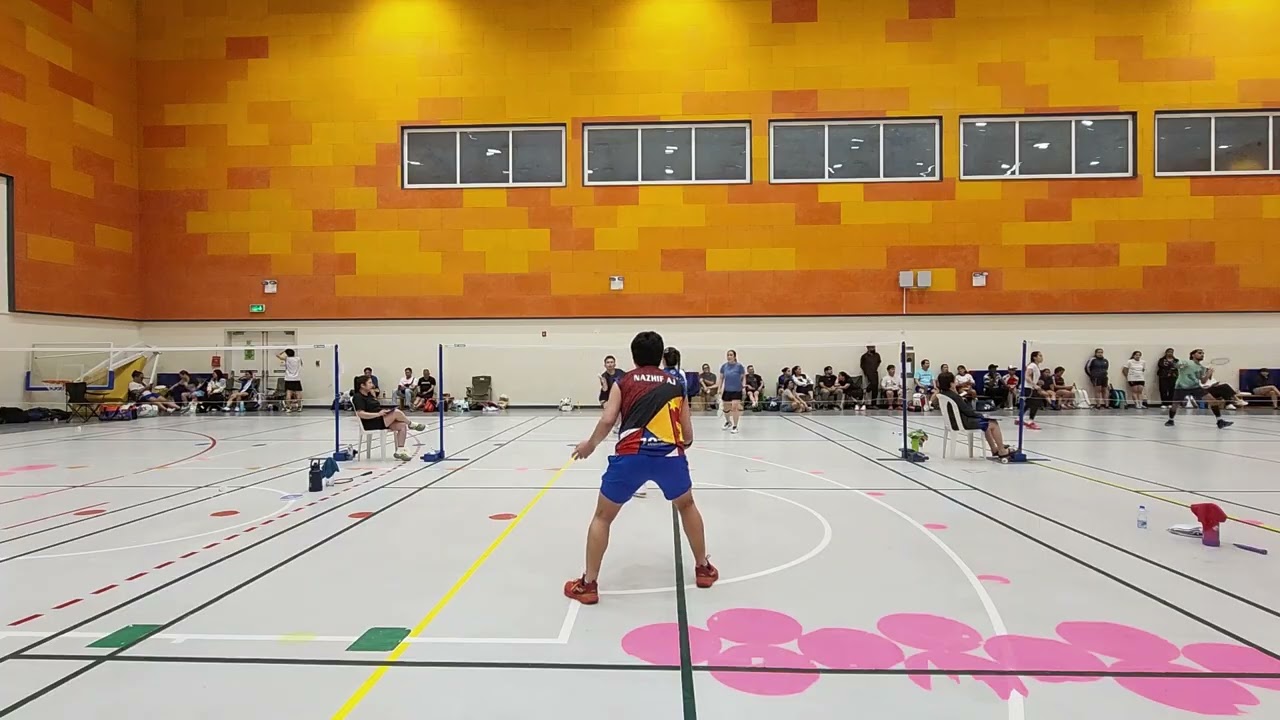 Drake/Chie VS Nazih/Thel  (20 Feb 2026 : D''Eagles Mixed Doubles - Game 2) #qatarbadminton