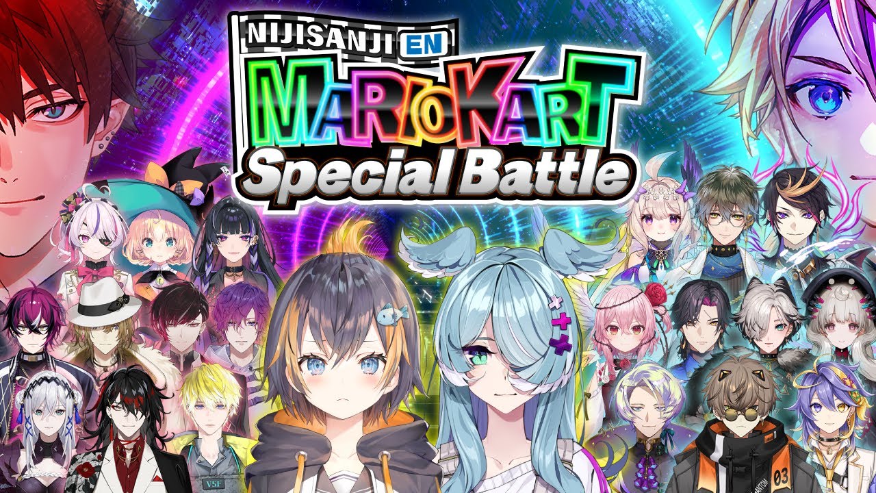NIJISANJI EN MARIO KART Special Battle【
