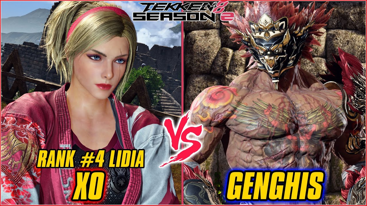 TEKKEN 8 | XO (RANK #4 LIDIA) vs GENGHIS DON (FAHKUMRAM) | TEKKEN 8 RANKED MATCH