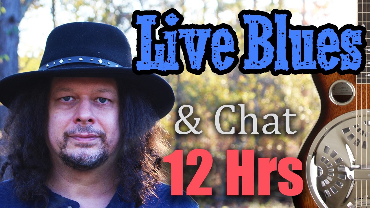 12 hr Blues-athon Part 3  🎵 Chat and Blues - Ed's Blues Club