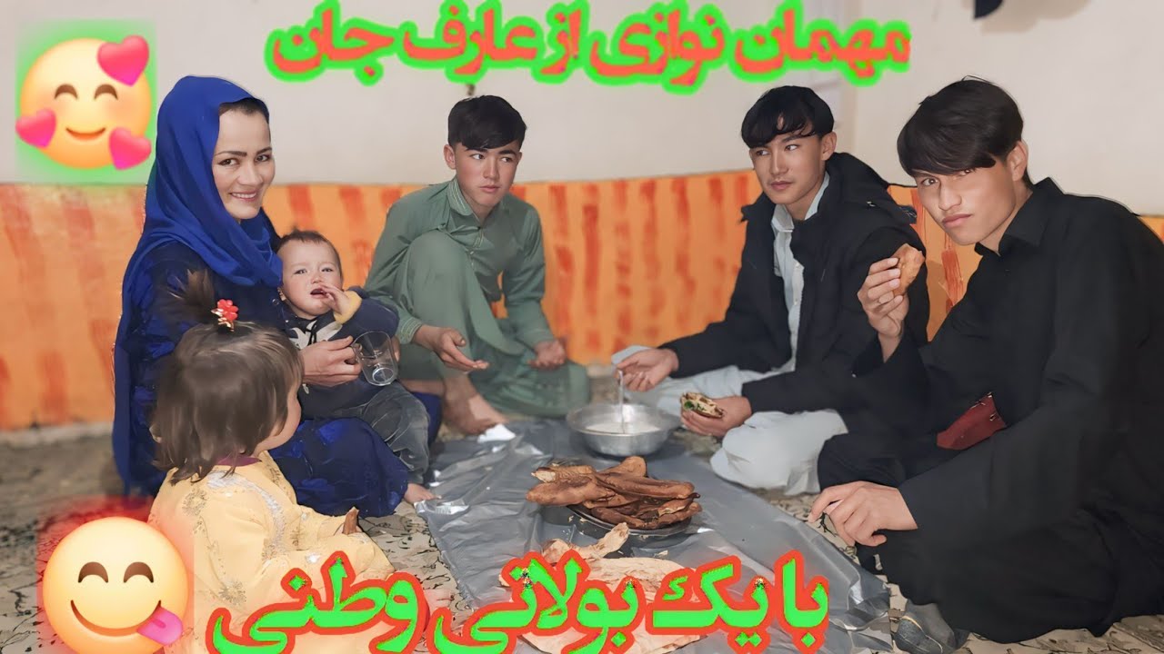 اولین افطاری ما بایگ بولانی خوش مزه بادست پوخت لیلاگل😍🥰🤩🤭