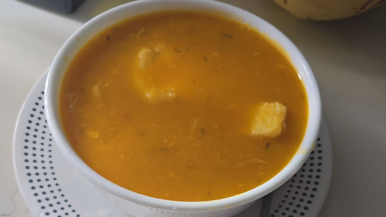 SOME STRONG SOUP FOR MY HUSBAND! #chickensoup #soup #jamaicanrecipes 