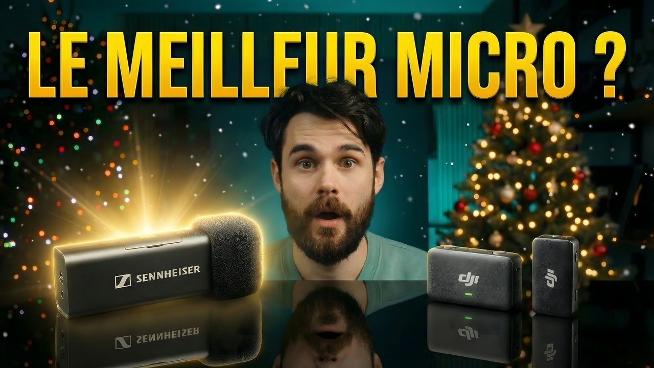 Micro sans fil Sennheiser : le choix des vidéastes exigeants ? (OUI)