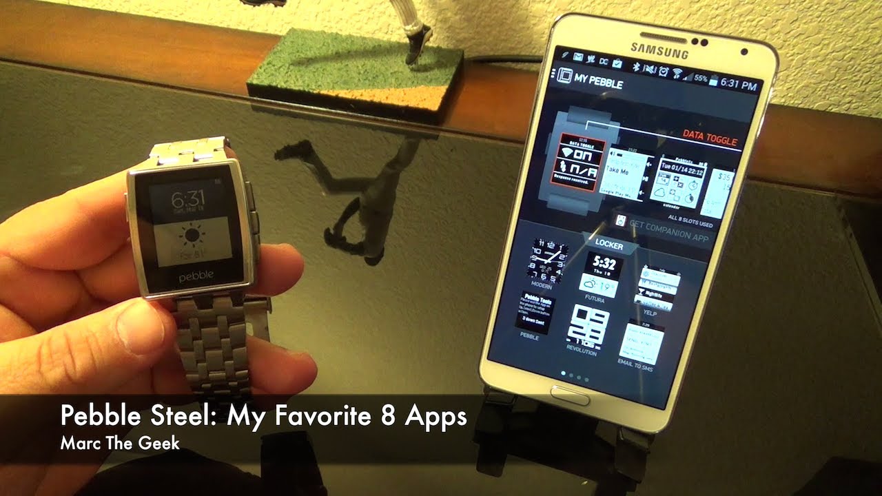 Pebble Steel: My Favorite 8 Apps At This Moment