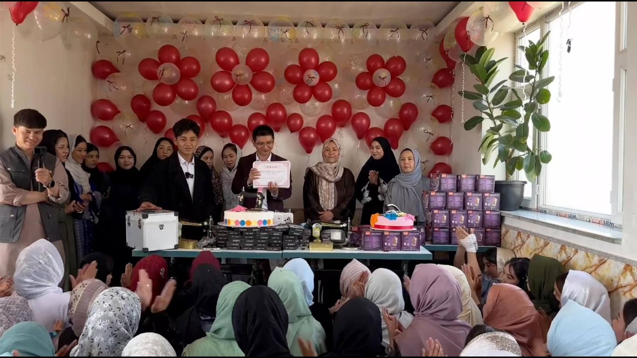 網友慷慨解囊，22臺縫紉機助力阿富汗女性成就夢想