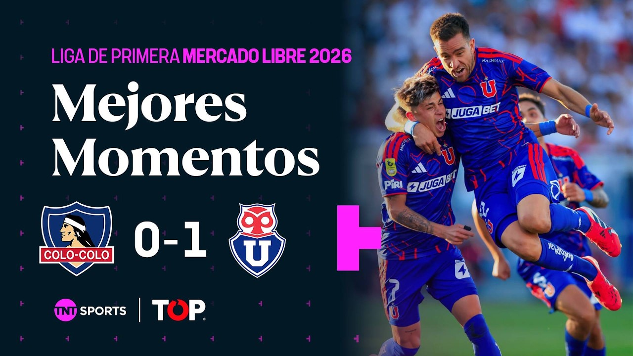 Compacto TOP | ⚫️⚪️ Colo-Colo 0 - 1 🔵🔴 U. de Chile | Liga de Primera Mercado Libre 2026 - Fecha 5
