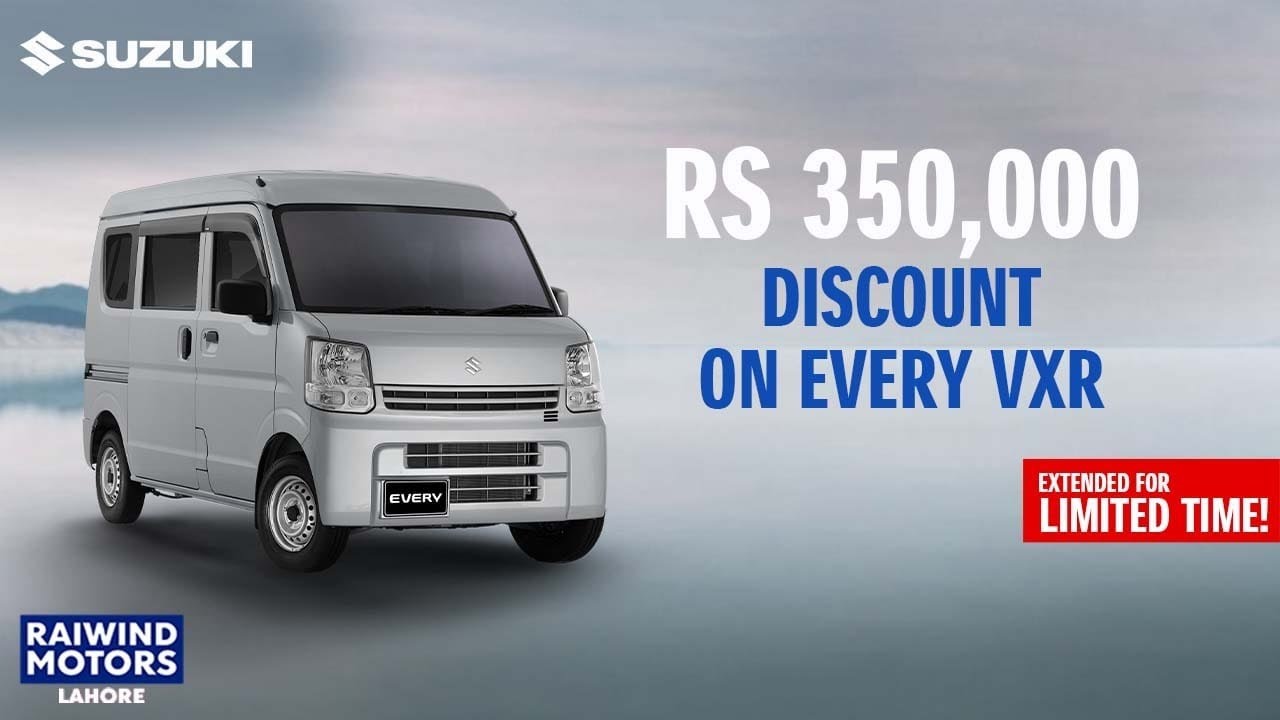 Big Savings Alert! 350,000 Discount on Suzuki Every VXR