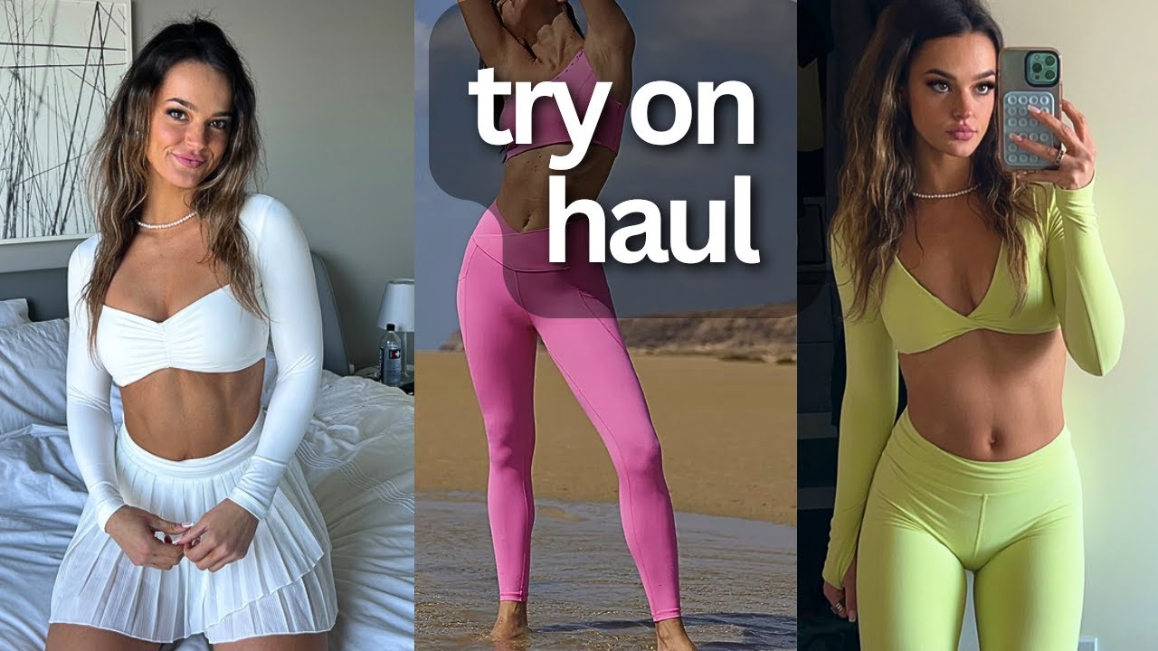 Wiskii ActiveWear + Leggings Try On Haul