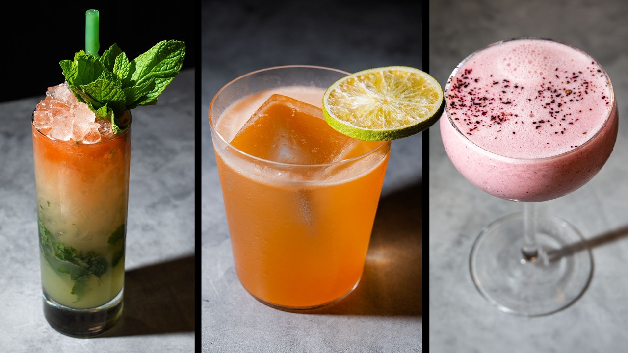 3 of my latest original Cocktails!