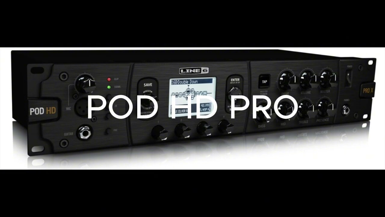 Line6 [POD HD Pro] vs [POD HD Pro X]