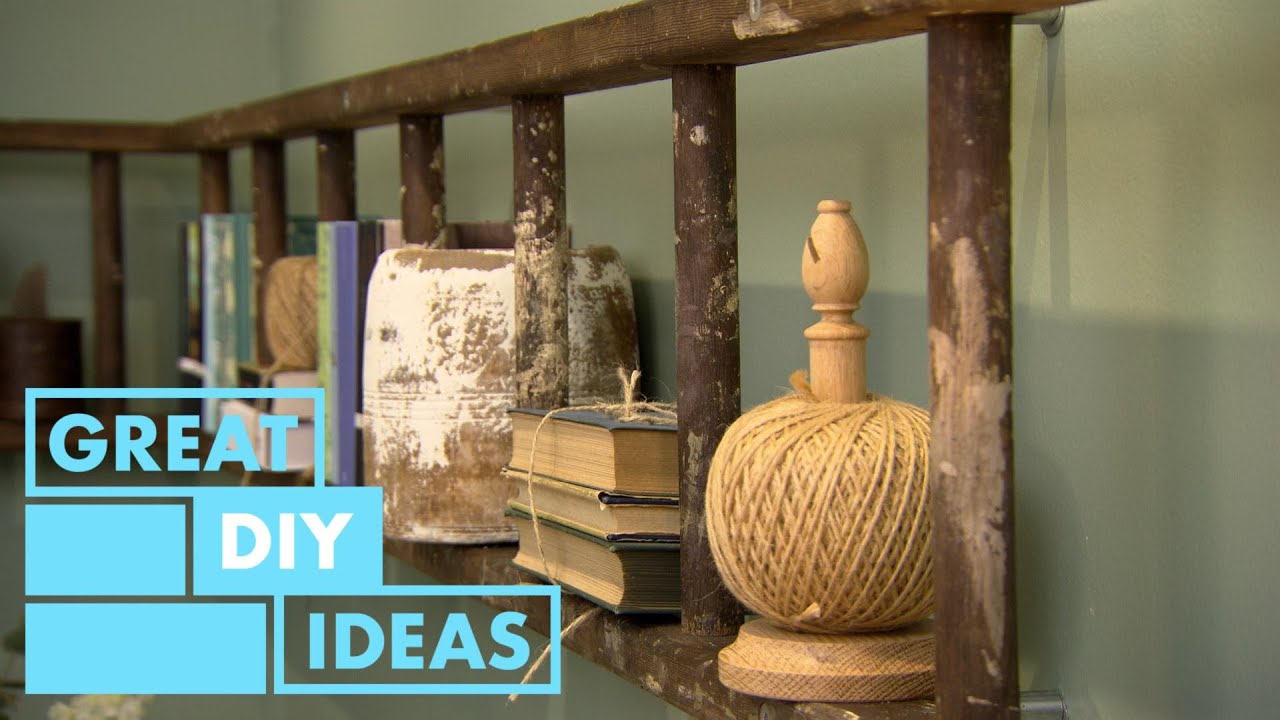 This Upcycling Project Will Give an Old Ladder New Life | DIY | Great Home Ideas