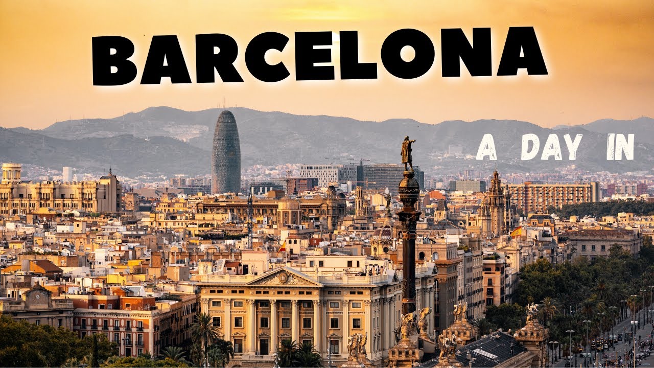 Barcelona, Spain // 4k Video Tour of the City \\ Virtual Travel Guide