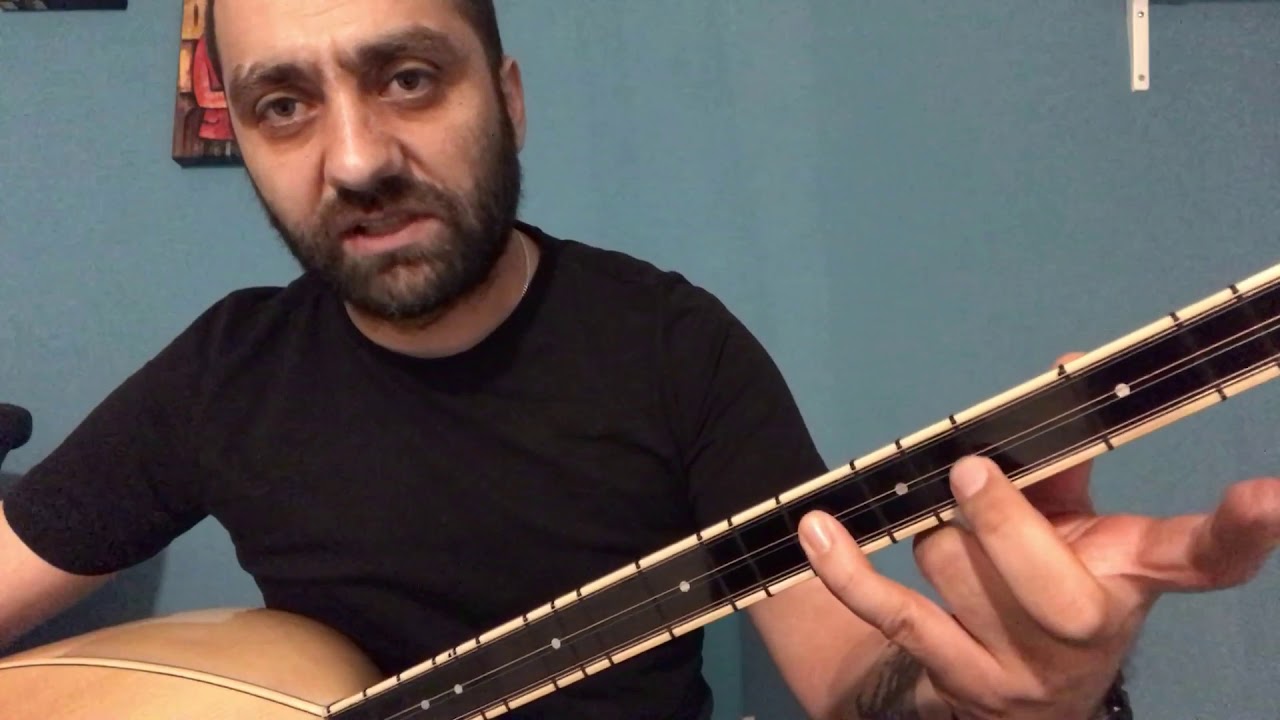 Bağlama eğitim PART 5 (etüd çalışması)