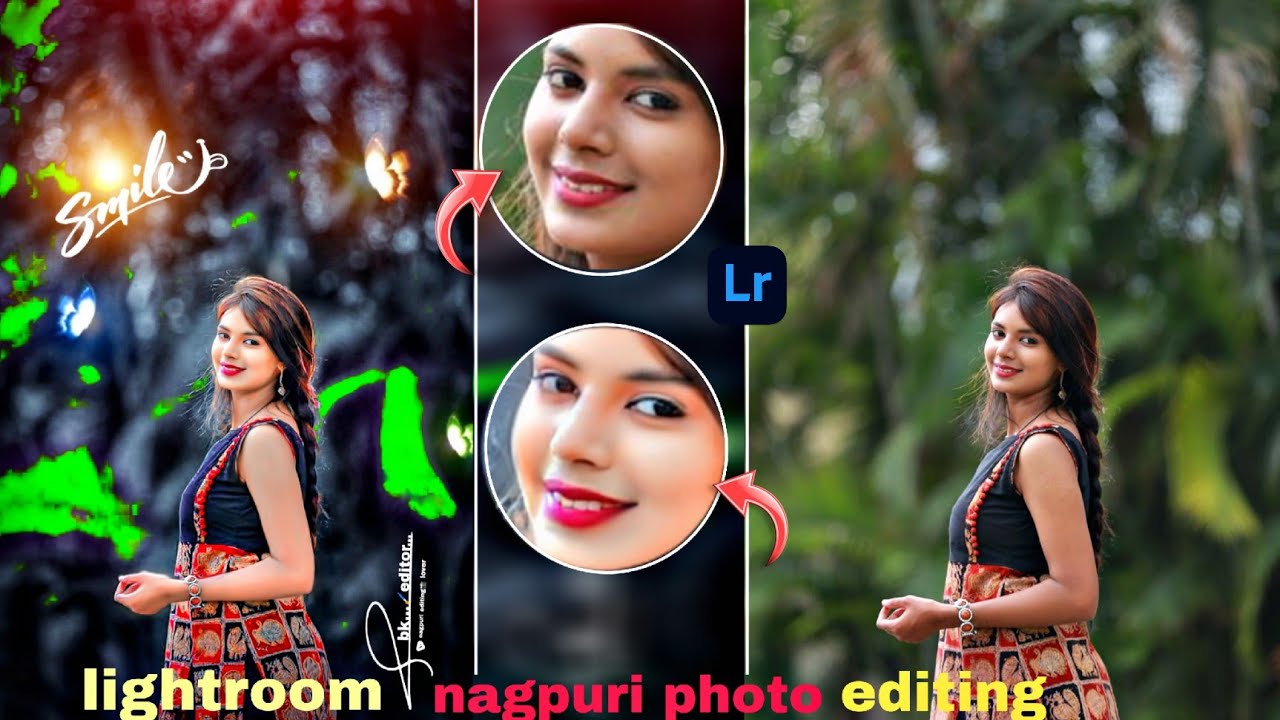 सबसे आसान तरीका 🤑nagpuri photo editing l lightroom trengding nagpuri photo editing nagpuri editing 📸