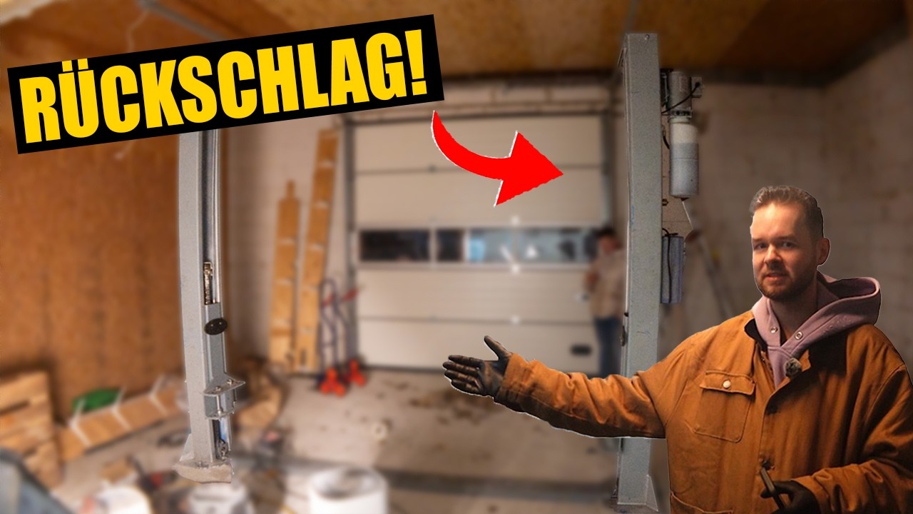 R&Uuml;CKSCHLAG beim BAU meiner TRAUMHALLE...