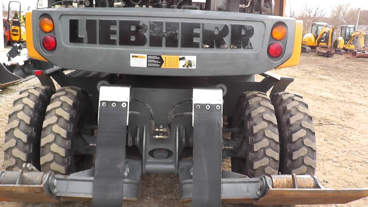 LIEBHERR A309 KOPARKA KOŁOWA 2005R KM MASZYNY BUDOWLANE WWW.KMRENT.PL 56-300 MILICZ