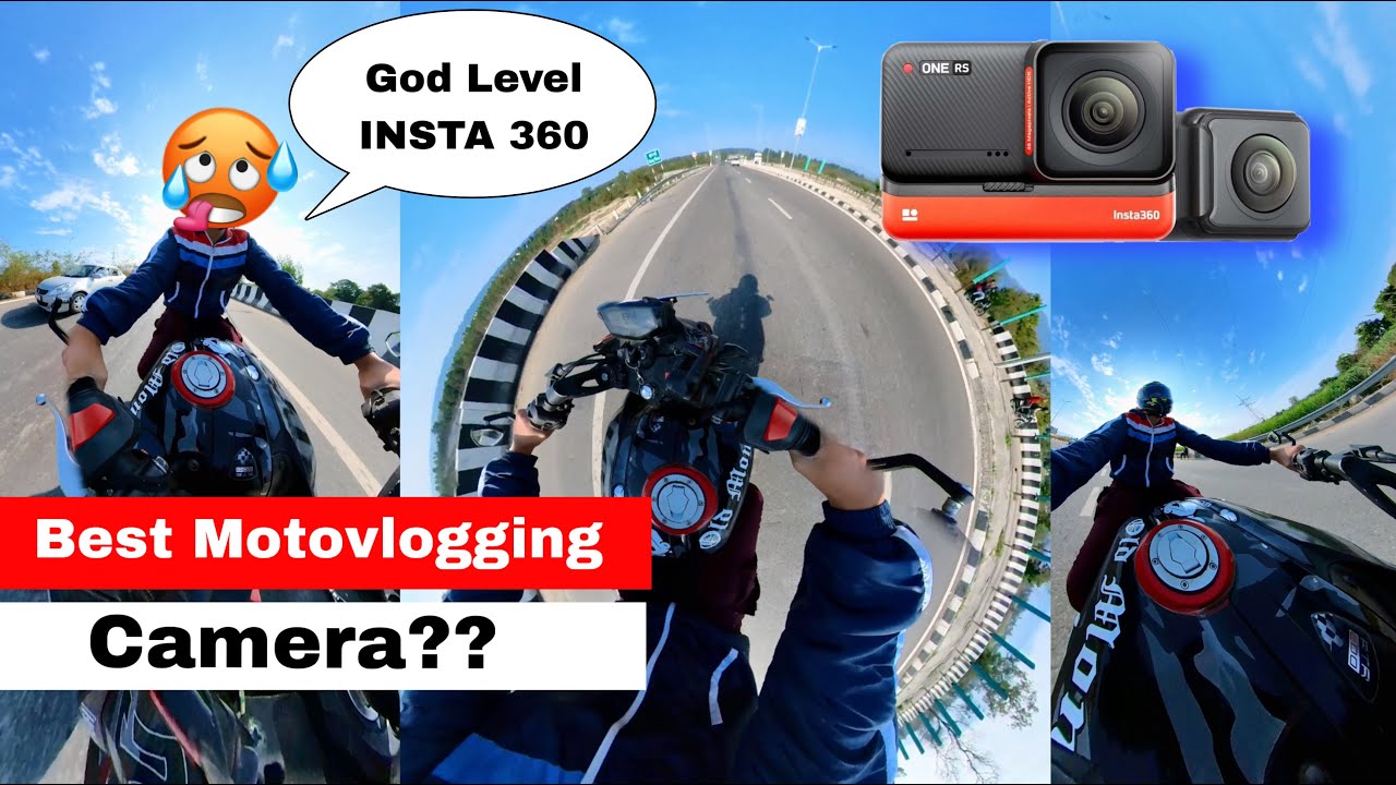 Best MOTOVLOGGING Camera 😍😍 || INSTA 360 one Rs review🥵🥵