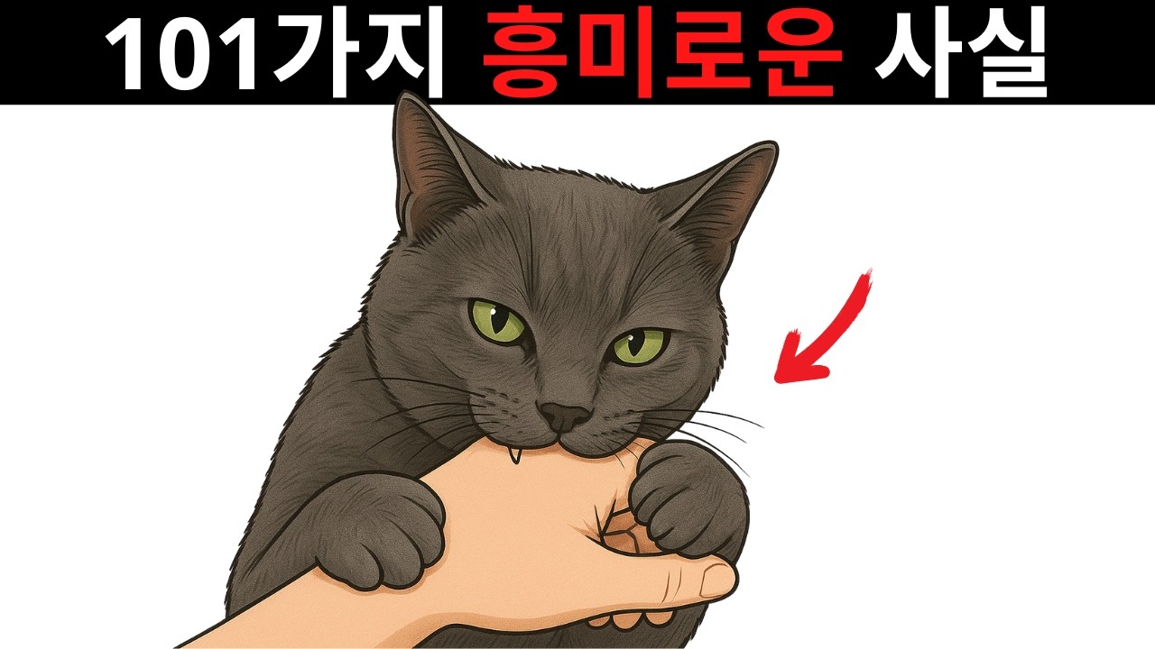 당신이 몰랐던 고양이에 대한 101가지 흥미로운 사실