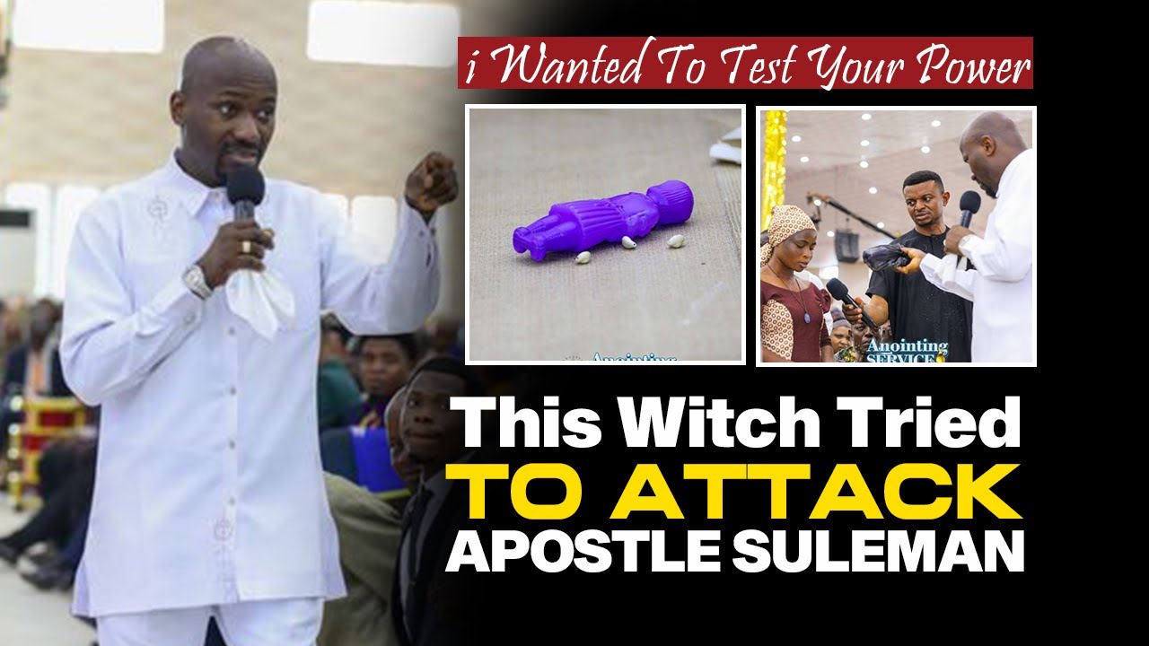 This Witch Tried To Attacked Apostle Johnson Suleman
