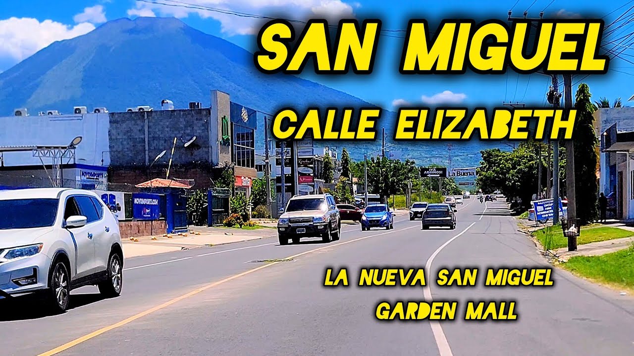 Calle Elizabeth San Miguel.  @El Salvador                                  @San Miguel .