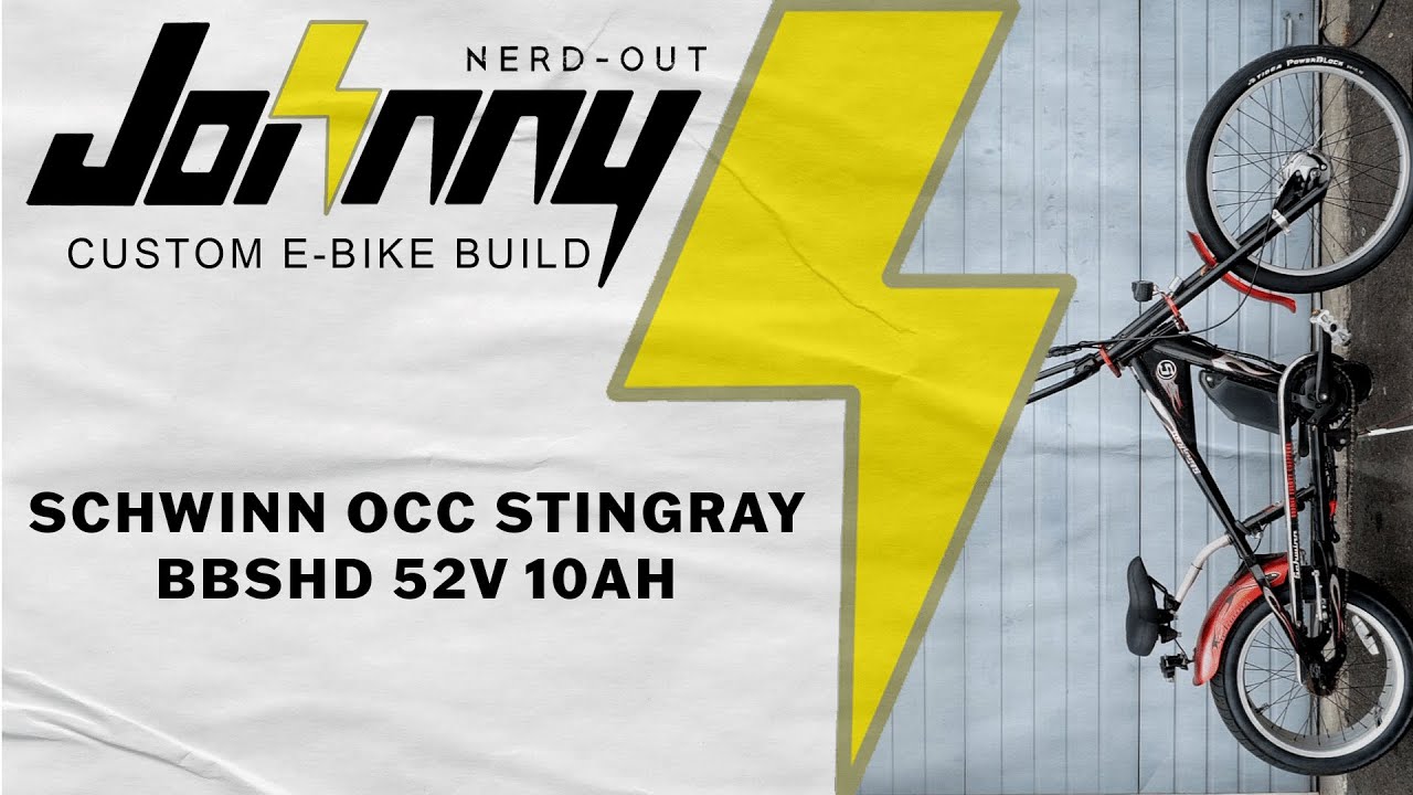 Custom Ebike Build: Schwinn OCC Chopper w/ Bafang BBSHD 1000w mid drive and a 52v 10ah wedge battery