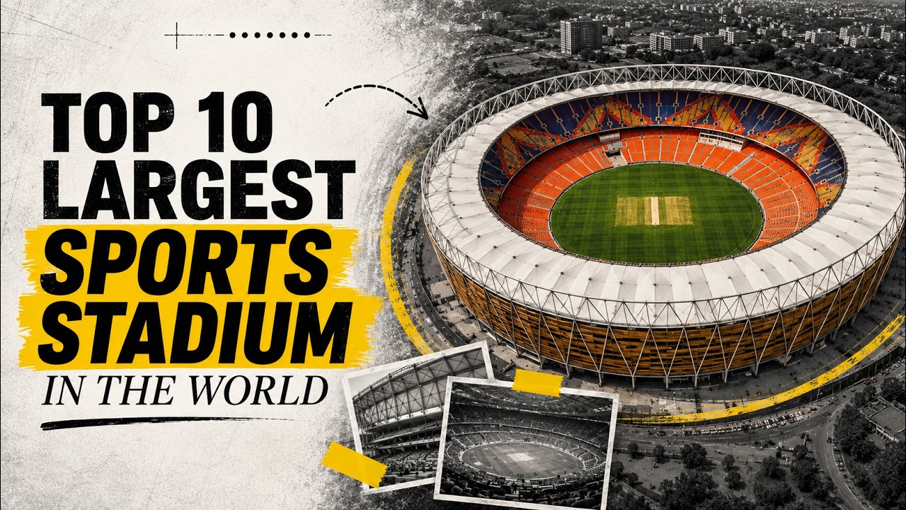 Top 10 Largest Sports Stadiums in the World 🌍🏟️ (2026)