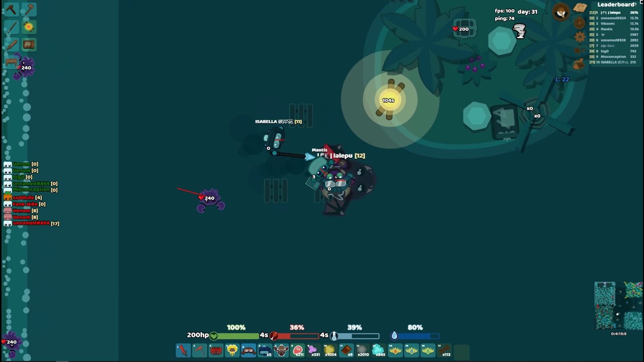 Polymorph script Showcase | STARVE.IO THE BEST SCRIPT 2025 🔥🔥🔥