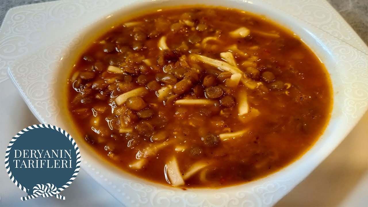 BU ÇORBA HARİKA 😍 Erişteli Yeşil Mercimek Çorbası 💯 Kolay ve Pratik Yeşil Mercimek Çorbası Tarifi ✅