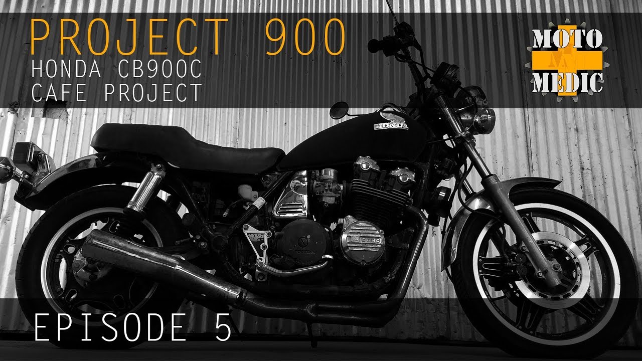 Проект 900 - Honda CB900C в стиле кафе-рейсер - Часть 5