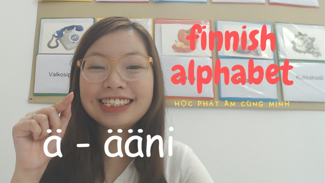 BẢNG CHỮ CÁI TIẾNG PHẦN LAN | Học tiếng Phần Lan cho người mới bắt đầu | Học Tiếng Phần Lan Online