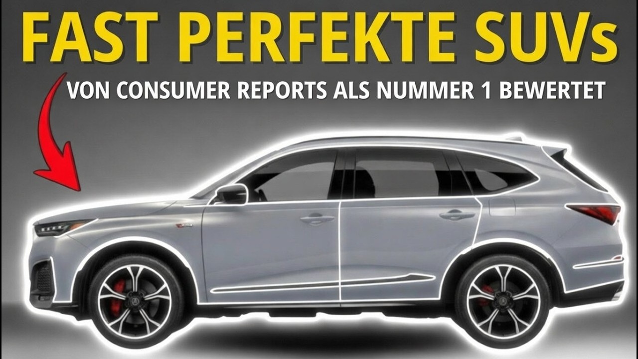 Die 6 zuverlässigsten SUVs 2026 laut Consumer Reports – Platz 1 überrascht alle