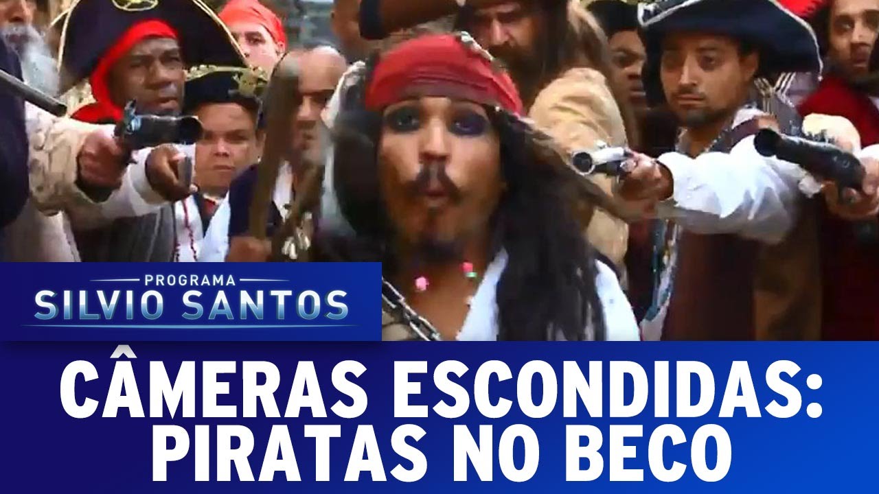 Piratas no Beco | Câmeras Escondidas (17/07/16)