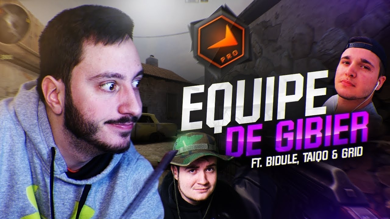 FACEIT TRYHARD 20 : ON FULMINE LA GAME ft Bidule, Taiqo, Grid,