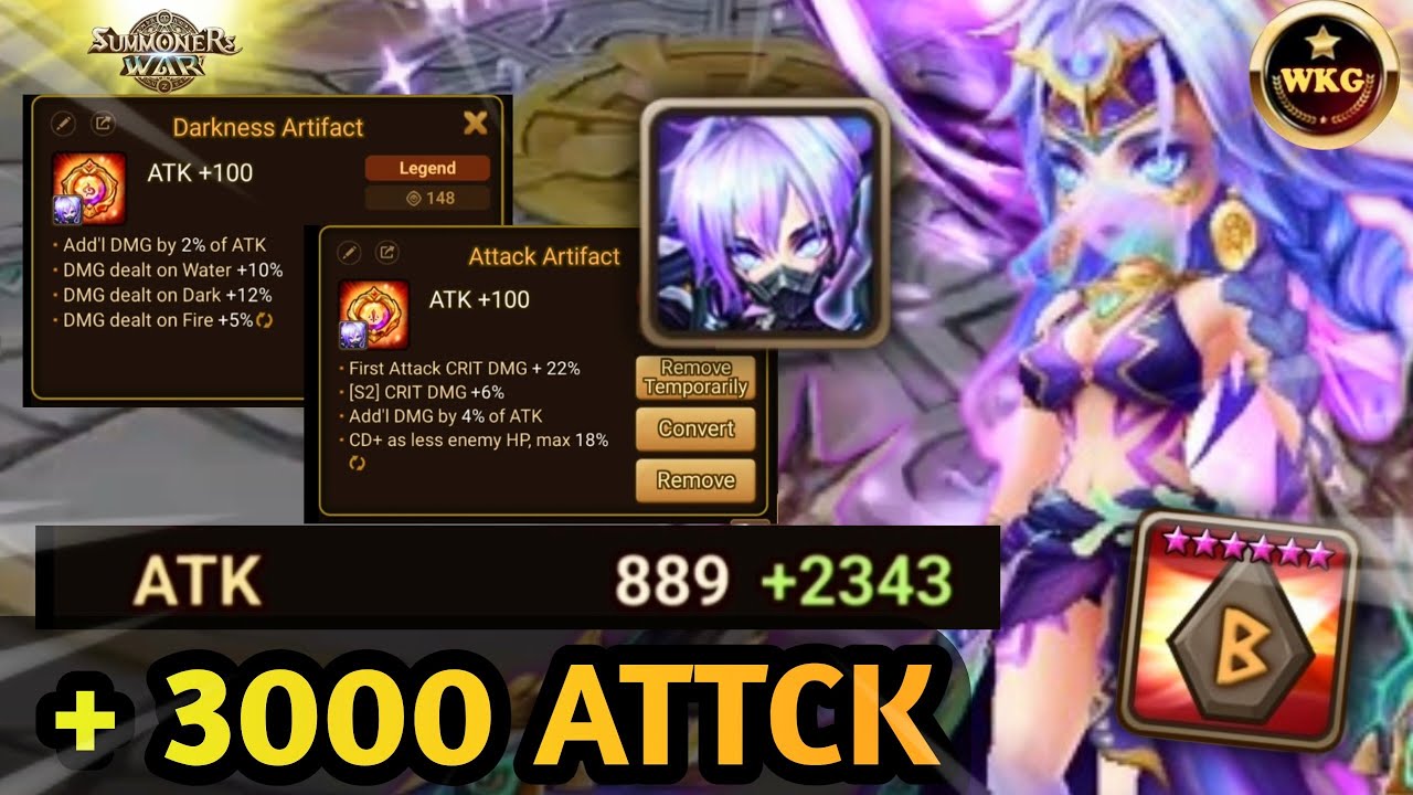 ULEPSZ ATTCK DO DESTINY DLA RTA SUMMONERS WAR