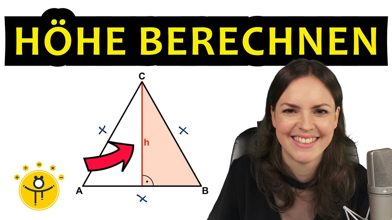 HÖHE mit Flächeninhalt berechnen – gleichseitiges Dreieck, Pythagoras, Umkehraufgabe