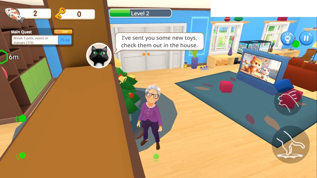 Cat Chaos: Prankster - Full Gameplay Walkthrough (Android, iOS)
